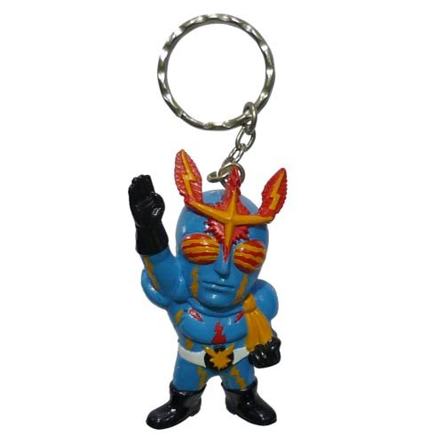 Amazon | 東映特撮ヒーロー フィギュアキーホルダーVer.2 イナズマンF